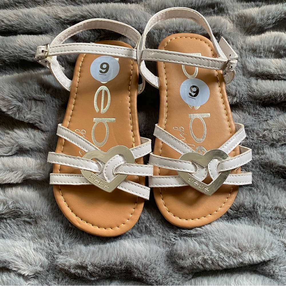 Bebe Toddler Heart Sandals